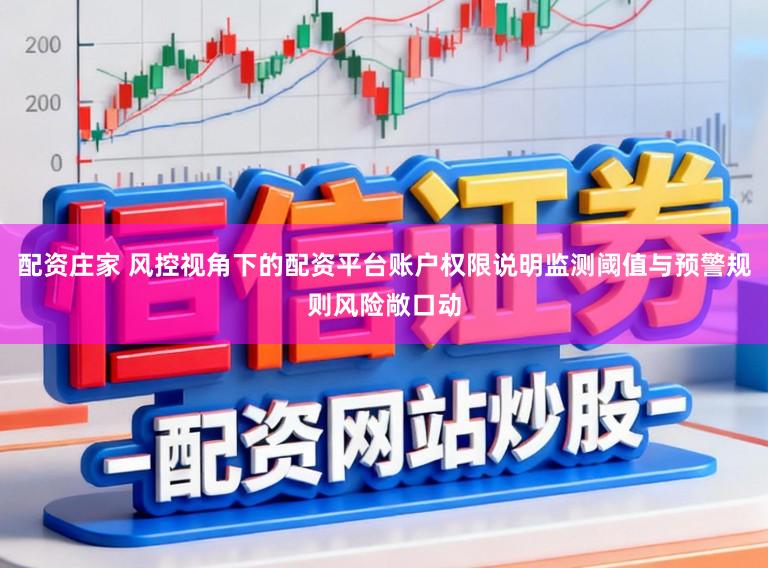 配资庄家 风控视角下的配资平台账户权限说明监测阈值与预警规则风险敞口动